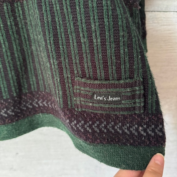 Levi's Men's Crewneck Sweater Silver Tab - Picture 4 of 11